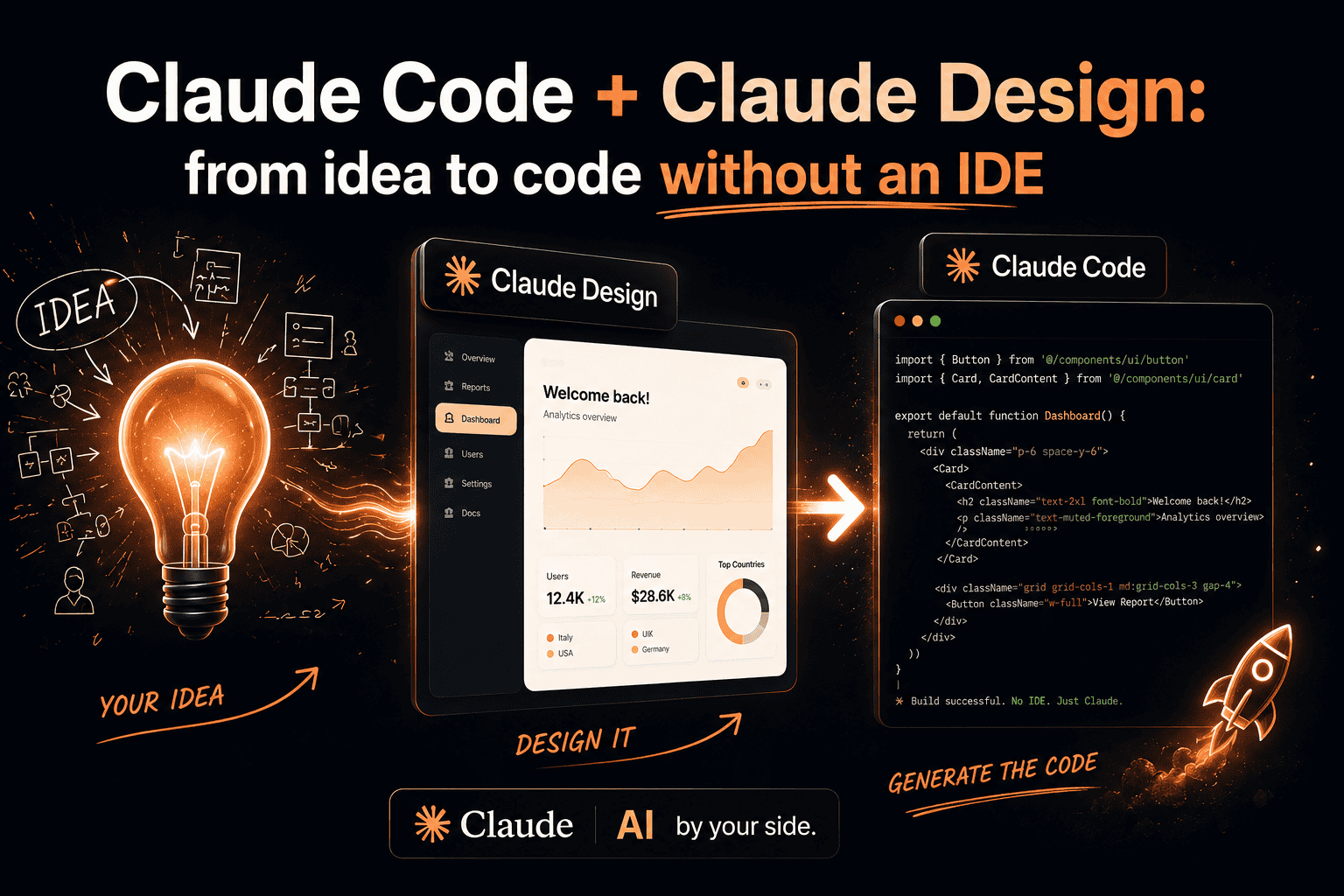 Claude Code + Claude Design: From Idea to Shipped Code - Flowygo